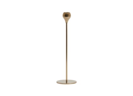 Kaarsenhouder Samui H30cm - metaal - goud