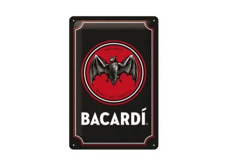 Plakkaat 20x30cm Bacardi
