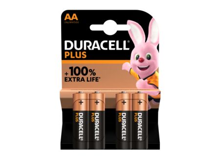 Batterij Duracell alka optimum AA 1,5V