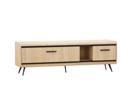 Tv-meubel Piazza 182cm - decor - brushed sand oak nature