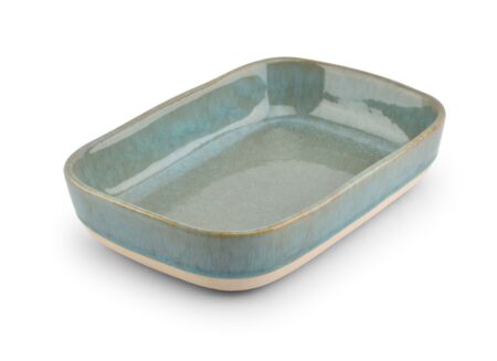 Ovenschaal Oven 23x15,5cm - stoneware - lichtblauw