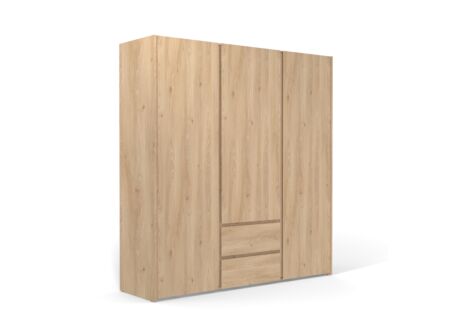 Kleerkast Mosaik 192cm - decor - hickory
