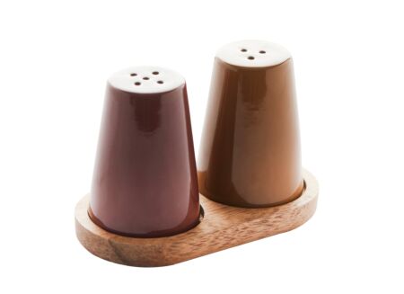 Peper en zoutmolen Sharing H7cm - keramiek - multicolor