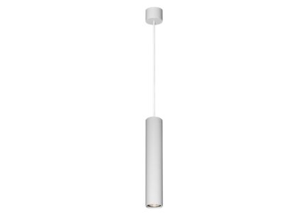 Hanglamp Ø5,6cm GU10 - aluminium - wit