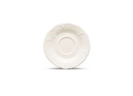Bord Retro Ø16,5cm - porselein - ivoor