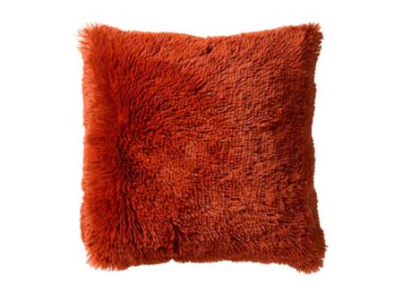 Kussen Fluffy  45x45cm - stof - potters clay