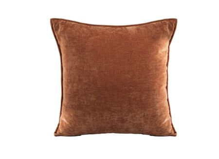 Kussen Julien 45x45cm - stof - cognac