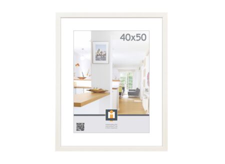 Fotokader Livorno 50x40cm - hout massief - zwart