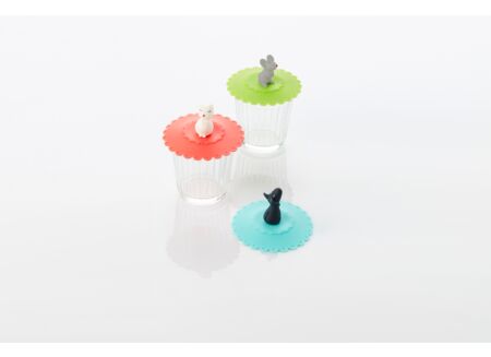 Deksel voor glas Animals Ø10,5cm