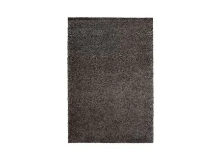 Tapis Twilight 65x130cm poils longs charcoal - Tapis Twister 65x130cm - polypropylène - charcoal