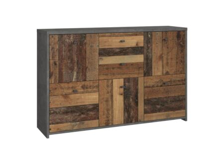 Commode Best Chest 114x30x78cm - decor - old wood & beton