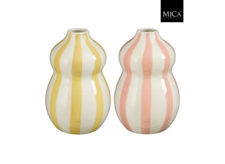 Vaas H18cm - keramiek - multicolor