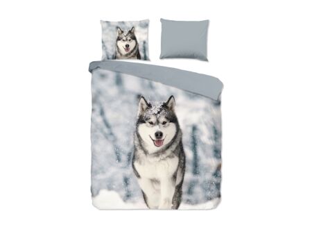 Dekbedovertrek Husky 200x220cm flanel