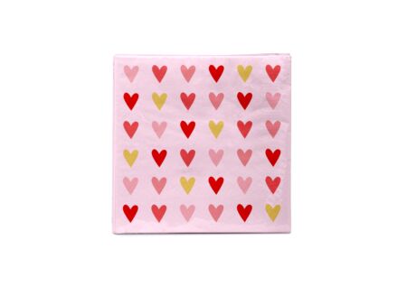 Serviette Heart Infusion 33x33cm - 20 stuks