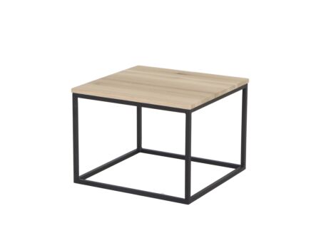 Bijzettafel Fetich 60x60cm - eik massief - naturel