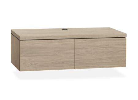 Tv-meubel 121cm - lamulux - misty oak
