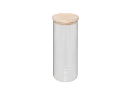 Voorraadpot Hermet 1,6L - glas - transparant