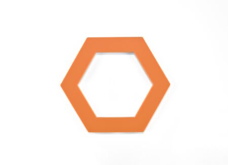 Pannenonderzetter 16x14cm - silicone - oranje