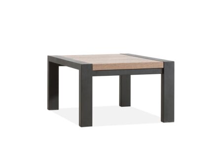 Bijzettafel Cascade 67x67cm - lamulux - mokka