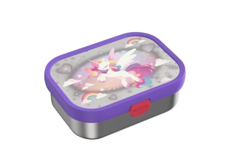 Lunch box Campus Bento Unicorn Glow 750ml - acier inoxydable - multicolore