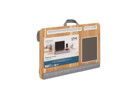 Aperçu - Support PC Athome 55,5x37,5x9cm - décor - naturel