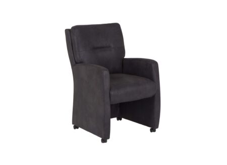 Stoel Jaguar 58x62x94cm - polyestervezel - grijs