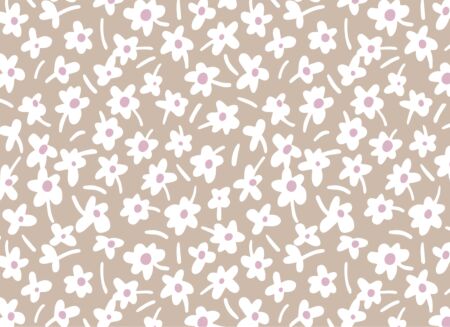 Tafelkleed Captain Cook Ø160cm - happy days mocha