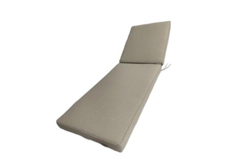 Ligbedkussen Summertime 190x62cm - polyestervezel - beige