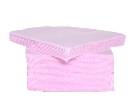 Serviette CT Prof 25x25cm roze, 40 stuks