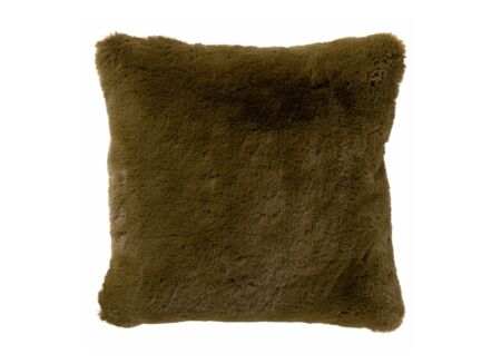 Kussen Zaya 45x45cm - stof - military olive