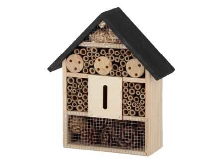 Basic Insectenhotel L 24,6x9,5x29cm - MDF - Beige