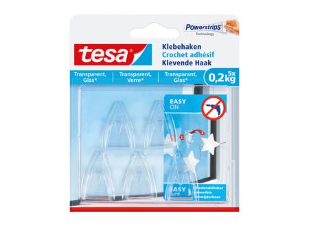 Zelfklevende haak tesa 0,2kg, 2 stuks