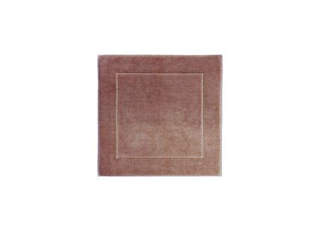 Badmat Londen 60x60cm - katoen - terra