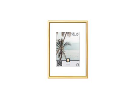 Fotokader Kyoto 16x11cm - kunststof & glas - goud Fotokader Kyoto 16x11cm - kunststof & glas - goud