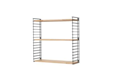 Wandrek Tomado 70x21x68cm zwart bruin