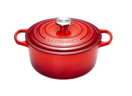 Stoofpot Le Creuset Ø22cm kersenrood