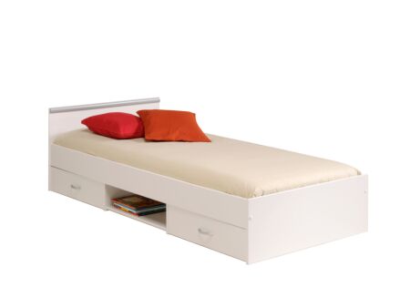 Bed Nashville 90x200cm met opbergruimte