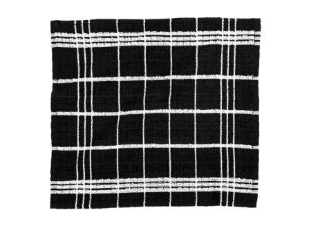 Keukenhanddoek Oman 35x32cm zwart set van 6