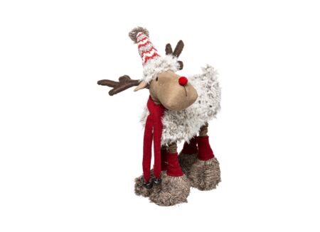 Kerstdecoratie Telescopisch Rendier H60cm