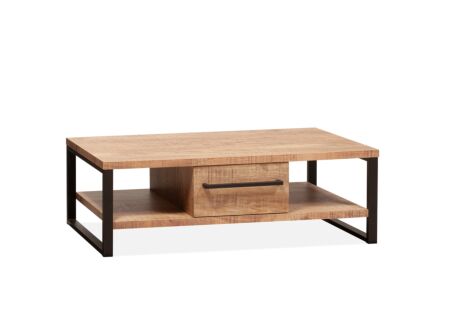 Salontafel Carriba 120x60cm  - melamine - tropic met opbergruimte