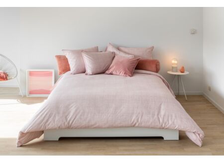 Dekbedovertrek Kay Pink 260x220/240cm katoen