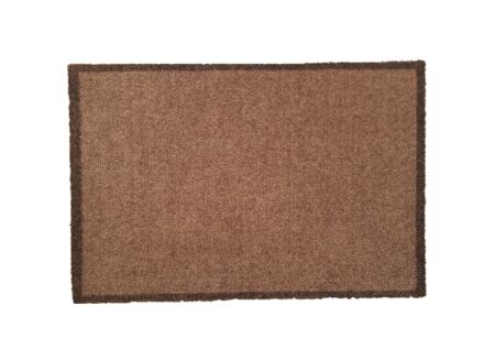 Deurmat Eco-clean 90x67cm polyamide bruin