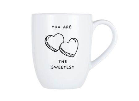 Mok Cosy You are the sweetest 53cl - porselein - wit