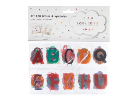 Letters, 100 pieces H6,5cm