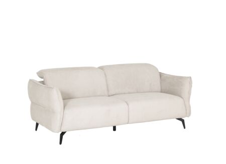 Zetel Lando 3-zit - stof - off white