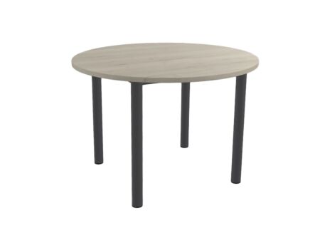 Ronde tafel Lustra Ø110cm - HPL - Halifax eik