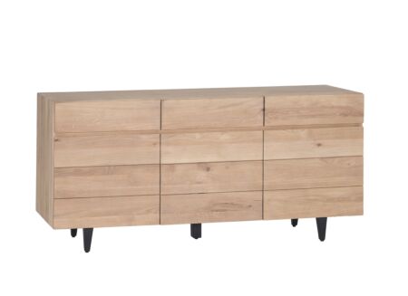 Dressoir Palacio 180cm - eik massief & decor- naturel