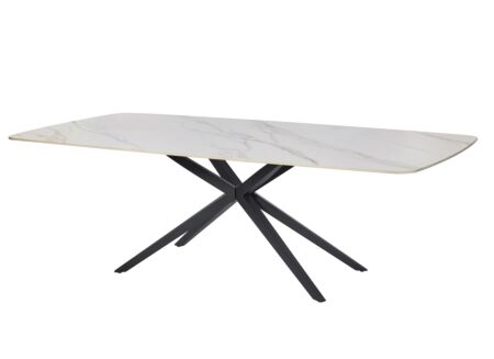 Tafel TF2403  110x210cm - keramiek - wit