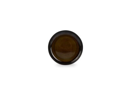 Bord Oishi Ø21,5cm - porselein - amber