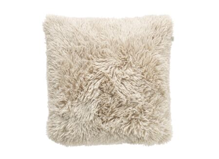 Kussen Fluffy 60x60cm - stof - pumice stone